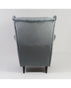 М'яке крісло Harry Velvet BL.14 комфортне крісло з високою спинкою для вітальні кабінету або студії краси-foto6