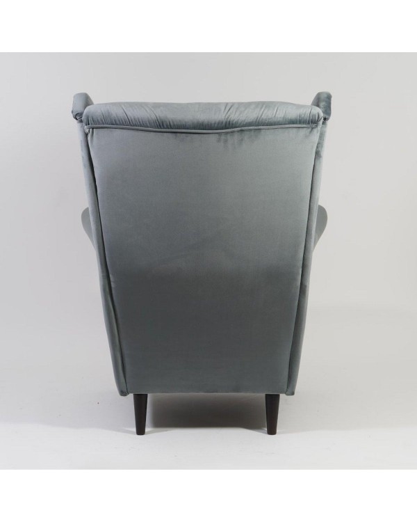 М'яке крісло Harry Velvet BL.14 комфортне крісло з високою спинкою для вітальні кабінету або студії краси М'яке крісло Harry Velvet BL.14 комфортне крісло з високою спинкою для вітальні кабінету або студії краси