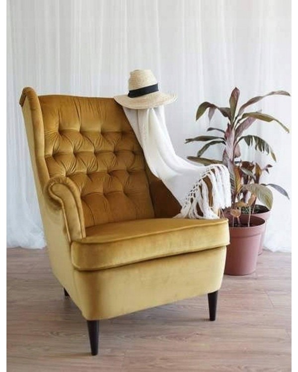 HARRY VELVET BL.68 - крісло з глибокою посадкою для читання та відпочинку HARRY VELVET BL.68 - крісло з глибокою посадкою для читання та відпочинку