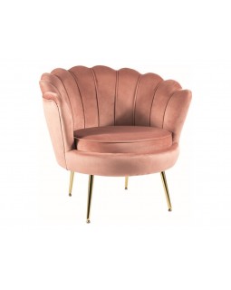 Крісло з оригінальною спинкою CAMELLIA 1 VELVET BL.52 золоті ніжки для лаунж-зони кабінету фотозони Крісло з оригінальною спинкою CAMELLIA 1 VELVET BL.52 золоті ніжки для лаунж-зони кабінету фотозони