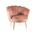 Крісло з оригінальною спинкою CAMELLIA 1 VELVET BL.52 золоті ніжки для лаунж-зони кабінету фотозони Крісло з оригінальною спинкою CAMELLIA 1 VELVET BL.52 золоті ніжки для лаунж-зони кабінету фотозони