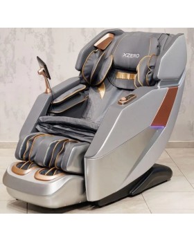 Крісло массажне для всього тіла XZERO X15 SL Gray для домашнього користування з функцією шиацу та SL-кареткою