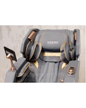 Кресло массажное для всего тела XZERO X15 SL Gray для домашнего пользования с функцией шиацу и SL-кареткой-foto7