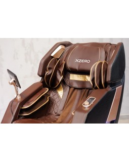 Массажное кресло для всего тела XZERO X15 SL Brown с инфракрасным подогревом и AirBag для полного релакса дома-foto6