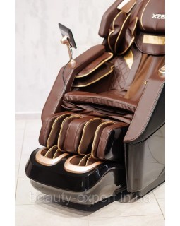 Массажное кресло для всего тела XZERO X15 SL Brown с инфракрасным подогревом и AirBag для полного релакса дома-foto7