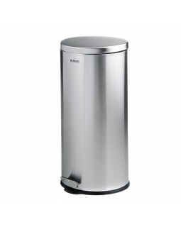 Rixo Solido PB230S — відро для сміття з педаллю з нержавійки 30 л плавне закриття кришки Rixo Solido PB230S — відро для сміття з педаллю з нержавійки 30 л плавне закриття кришки