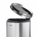 Rixo Solido PB230S — відро для сміття з педаллю з нержавійки 30 л плавне закриття кришки
