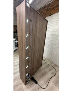 Вітрина для салону та кабінету косметолога ВІТ-01 скляні полички з LED-підсвічуванням-foto7