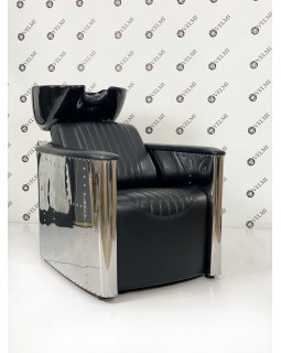 Перукарська мийка Infinity Lux Black крісло-мийка для перукарської зали VM2021*-foto5