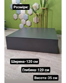 Подиум под кресло реклайнер NEW Black салонный подиум для кресла-foto7