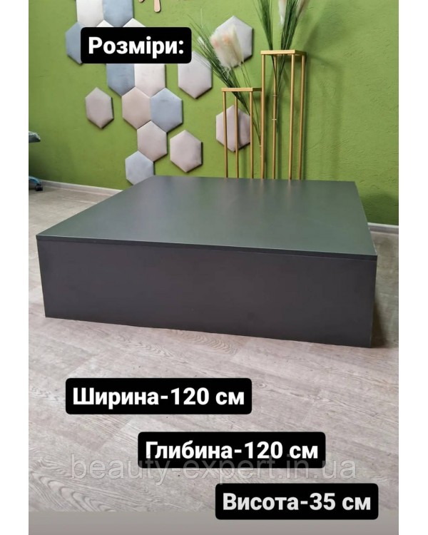 Подиум под кресло реклайнер NEW Black салонный подиум для кресла