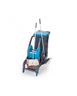 Клининговая тележка Procart JET 735S с ведрами и мешком 70 л-foto4