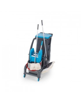 Клининговая тележка Procart JET 735S с ведрами и мешком 70 л-foto4