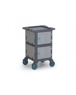 Профессиональная медицинская сервисная тележка PROCART 1201-foto3