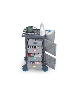 Профессиональная медицинская сервисная тележка PROCART 1201-foto4