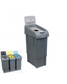 Контейнер для сортировки мусора 80 л Fantom (металл)-foto5