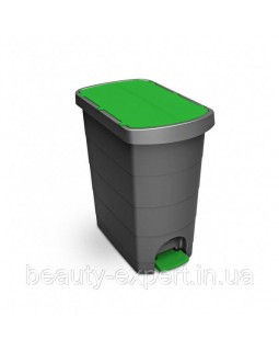 Мусорное ведро для сортировки мусора 20 л с педалью Portimpex Green Мусорное ведро для сортировки мусора 20 л с педалью Portimpex Green
