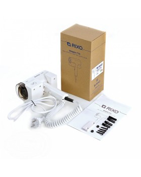 Фен з настінним кріпленням для сушіння волосся Rixo Maggio F33 White-foto6