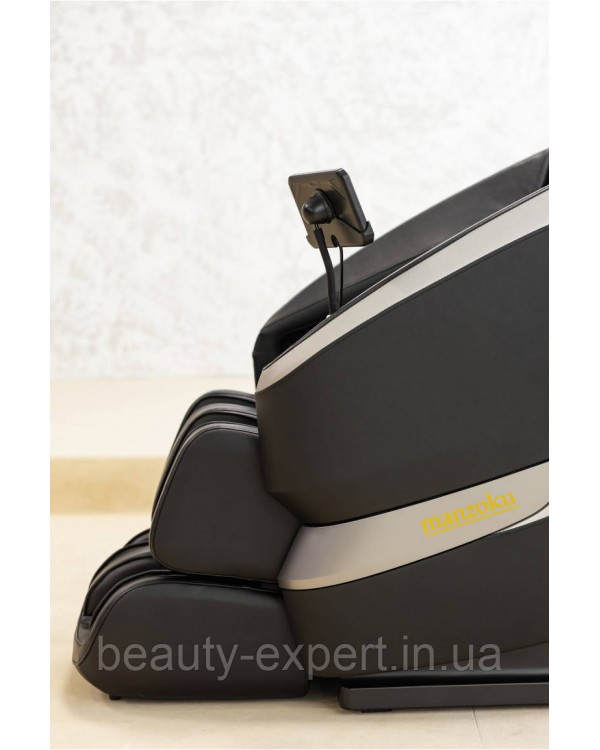 Массажное кресло Manzoku Easy Black для профессионального массажа в домашних условиях Массажное кресло Manzoku Easy Black для профессионального массажа в домашних условиях