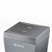Металева урна для сміття Rixo Solido WB060G Black 60 л з внутрішнім знімним відром Металева урна для сміття Rixo Solido WB060G Black 60 л з внутрішнім знімним відром