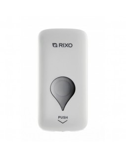 Белый дозатор мыла Rixo Maggio S098W 1000 мл настенного типа-foto3