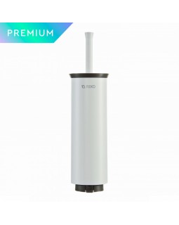 Металева щітка для унітазу Rixo Solido TB420White преміум класу