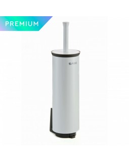 Металева щітка для унітазу Rixo Solido TB420White преміум класу-foto4