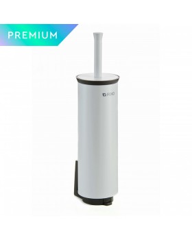 Металева щітка для унітазу Rixo Solido TB420White преміум класу-foto4