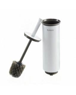 Металева щітка для унітазу Rixo Solido TB420White преміум класу-foto6