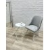 Кофейный столик MR-СМ_loft-21 с круглой стеклянной столешницей для клиентской зоны Кофейный столик MR-СМ_loft-21 с круглой стеклянной столешницей для клиентской зоны