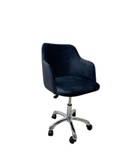 Стільчик майстра зі спинкою Loft Elegance КР-01caster_MR стілець на колесах для майстрів салону краси Стільчик майстра зі спинкою Loft Elegance КР-01caster_MR стілець на колесах для майстрів салону краси