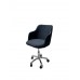 Стільчик майстра зі спинкою Loft Elegance КР-01caster_MR стілець на колесах для майстрів салону краси Стільчик майстра зі спинкою Loft Elegance КР-01caster_MR стілець на колесах для майстрів салону краси