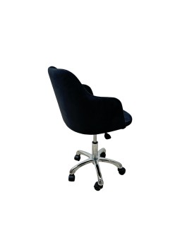 Стільчик майстра зі спинкою Loft Elegance КР-01caster_MR стілець на колесах для майстрів салону краси-foto5