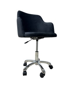 Стільчик майстра зі спинкою Loft Elegance КР-01caster_MR стілець на колесах для майстрів салону краси-foto6
