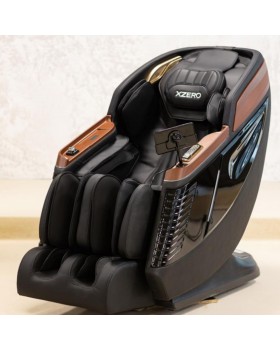 Масажне крісло XZERO LS39 Premium Black 3D масажна каретка 6 технік масажу та функція невагомості