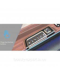 Массажное кресло XZERO LS39 Premium Black 3D массажная каретка 6 техник массажа и функция невесомости-foto8