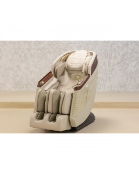 Массажное кресло LS39 Premium White с 3D роликовым массажем вытяжкой позвоночника и инфракрасным прогревом-foto4