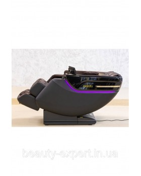 Сучасне масажне крісло для всього тіла Manzoku Taiko Ultrasound Black-foto6