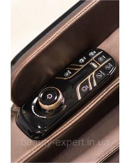Сучасне масажне крісло для всього тіла Manzoku Taiko Ultrasound Black-foto8