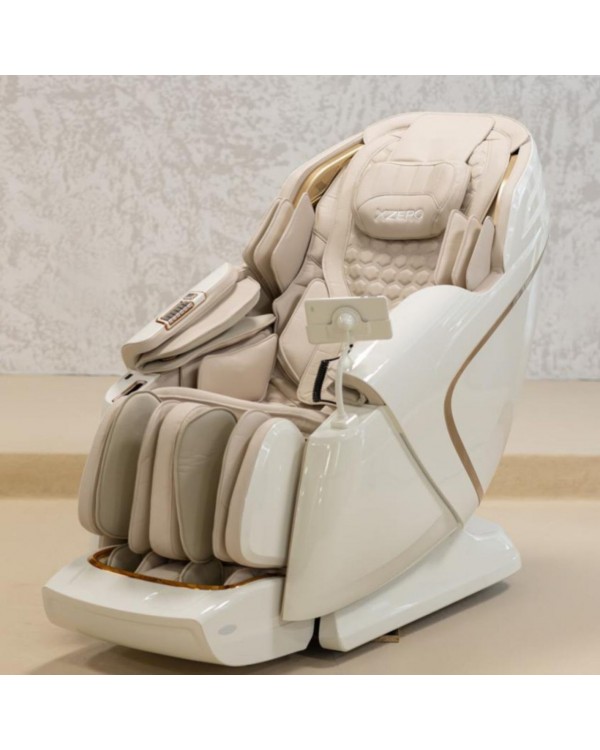 Масажне крісло XZERO LX 200 Lite Luxury White-1 каретка масажне крісло з функцією розтяжки спини