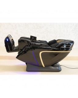 Премиальное массажное кресло с 4D механизмом XZERO LX 200 Lite Luxury Black -1 каретка для всего тела-foto6