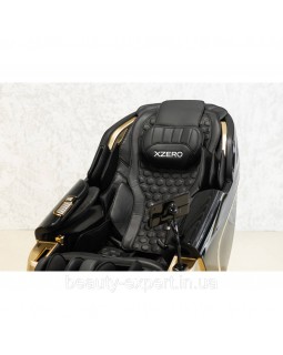 Премиальное массажное кресло с 4D механизмом XZERO LX 200 Lite Luxury Black -1 каретка для всего тела-foto8