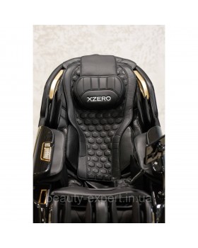 Премиальное массажное кресло с 4D механизмом XZERO LX 200 Lite Luxury Black -1 каретка для всего тела-foto9
