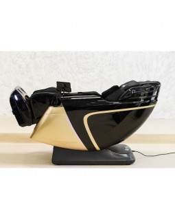 Премиальное массажное кресло XZERO LX 200 Pro Luxury Black – 2 каретки для эффективного массажа спины ног и всего тела-foto5