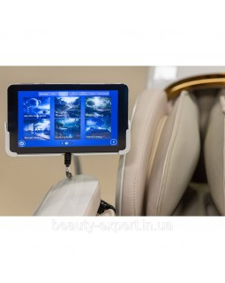 Массажное кресло LX 200 Pro Luxury White 3D/4D с двумя каретками - глубокий массаж вытяжка позвоночника и полная релаксация-foto10