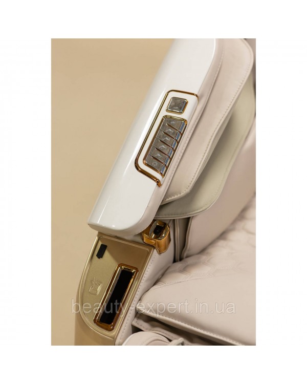 Массажное кресло LX 200 Pro Luxury White 3D/4D с двумя каретками - глубокий массаж вытяжка позвоночника и полная релаксация Массажное кресло LX 200 Pro Luxury White 3D/4D с двумя каретками - глубокий массаж вытяжка позвоночника и полная релаксация