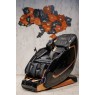 Масажне крісло Manzoku Helios Black з інтелектуальним 4D масажем для всього тіла