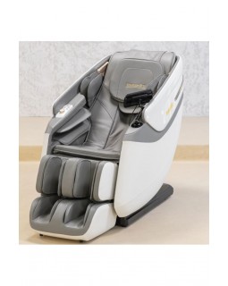 Комфортное массажное кресло Manzoku Taiko Ultrasound White для дома с инфракрасным прогревом и релаксом Комфортное массажное кресло Manzoku Taiko Ultrasound White для дома с инфракрасным прогревом и релаксом