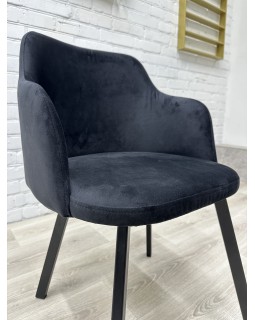 Стильное кресло для дома офиса Loft Elegance мягкий стульчик на ножках КР-01_MR-foto3
