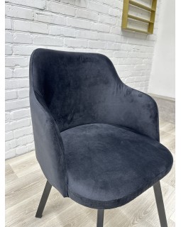 Стильное кресло для дома офиса Loft Elegance мягкий стульчик на ножках КР-01_MR-foto5